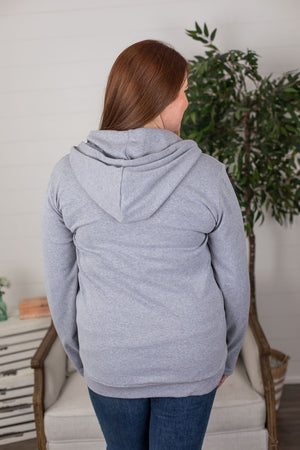 Michelle Mae Classic FullZip - Grey