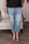 JB Stella High Waist Vintage Wash Crop Jeans- FNIAL SALE