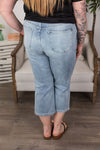 JB Stella High Waist Vintage Wash Crop Jeans- FNIAL SALE
