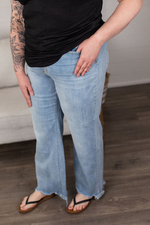 JB Penny High Waist Destroyed Hem Jeans- FINAL SALE
