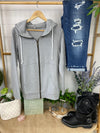 Michelle Mae Classic FullZip - Grey - Ella Lane This fullzip sweatshirt is made with your favorite, triple-stretch