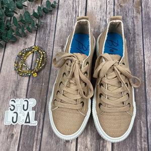 Blowfish Clay Sneakers - Boba Tea - Ella Lane The from Malibu is a functional lace-up sneaker that features branded