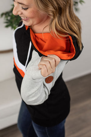 Michelle Mae Ryan Hoodie - Orange and Black