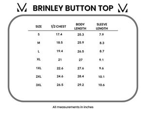 Michelle Mae Brinley Button Top - Navy