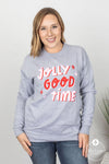 Jolly Good Time Pullover- FINAL SALE